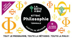 kit'bac philosophie terminale : cartes de révision pour réussir l'épreuve de philosophie