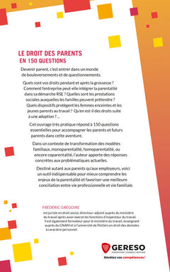 Le droit des parents en 150 questions