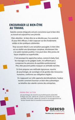 Encourager le bien-être au travail
