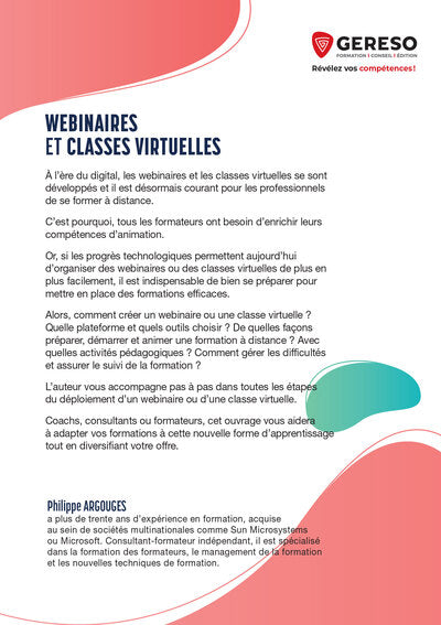 Webinaires et classes virtuelles