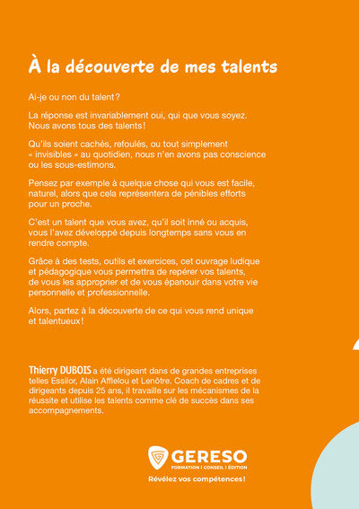 À la découverte de mes talents !