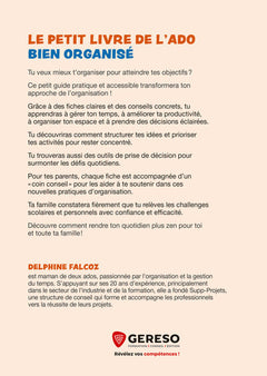 Le petit livre de l'ado bien organisé