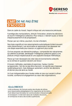 L'art de ne pas être d'accord
