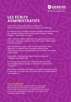 Les écrits administratifs