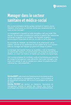 Manager dans le secteur sanitaire et médico-social
