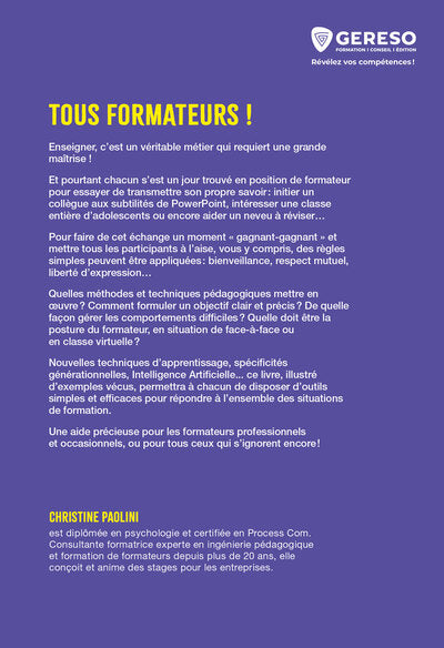 Tous formateurs !