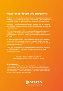 Préparer et réussir vos entretiens