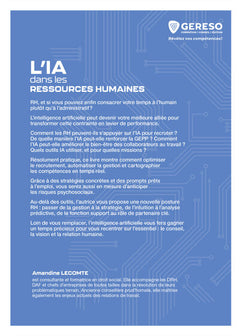 L'IA dans les Ressources Humaines