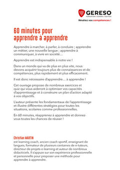 60 minutes pour apprendre à apprendre