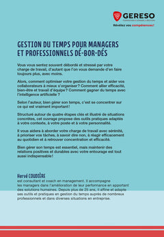 Gestion du temps pour professionnels et managers dé-bor-dés