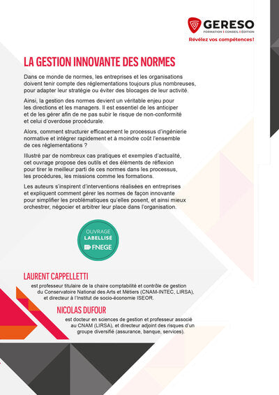La gestion innovante des normes