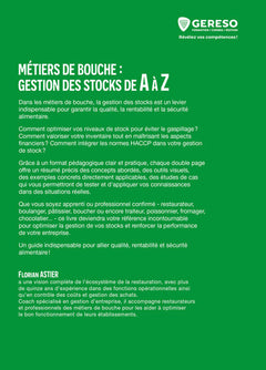 Métiers de bouche : gestion des stocks A à Z