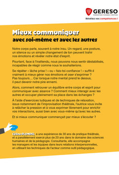 Mieux communiquer avec soi-même et avec les autres