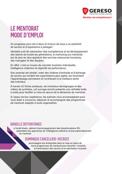 Le mentorat : mode d'emploi