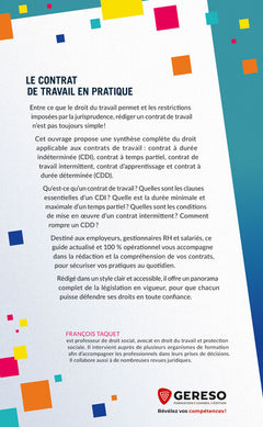 Le contrat de travail en pratique