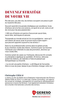 Devenez stratège de votre vie