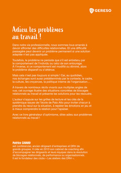 Adieu les problèmes au travail !