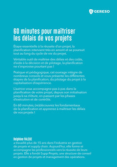 60 minutes pour maîtriser les délais de vos projets