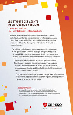 Les statuts des agents de la fonction publique