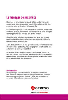 Le manager de proximité