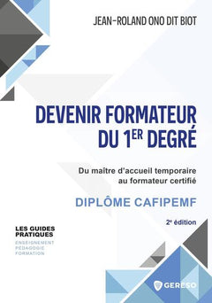 Devenir formateur du 1er degré