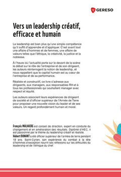 Vers un leadership créatif, efficace et humain