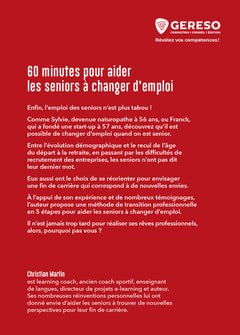 60 minutes pour aider les seniors à changer d'emploi
