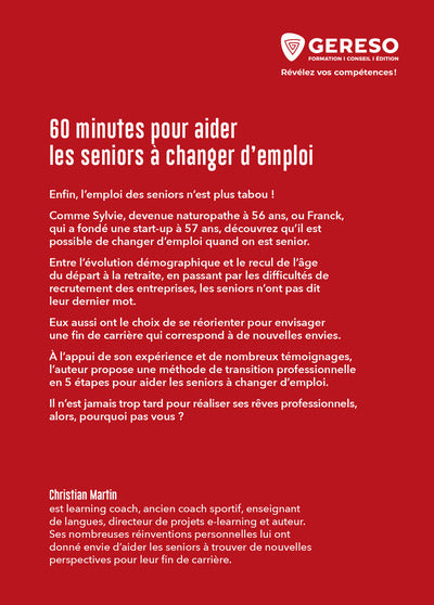 60 minutes pour aider les seniors à changer d'emploi