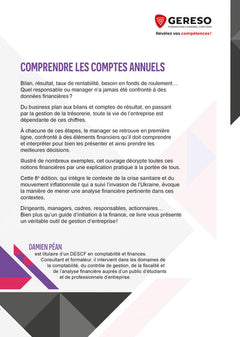 Comprendre les comptes annuels