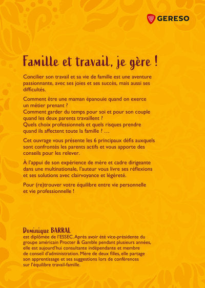 Famille et travail, je gère !