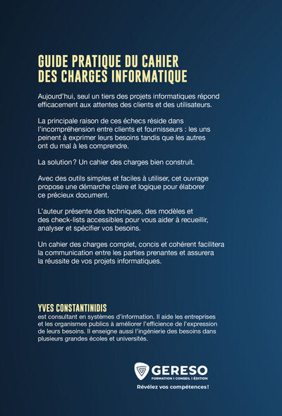 Guide pratique du cahier des charges informatique