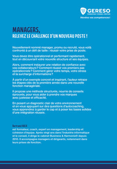 Managers, relevez le challenge d'un nouveau poste !
