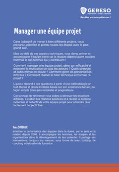 Manager une équipe projet