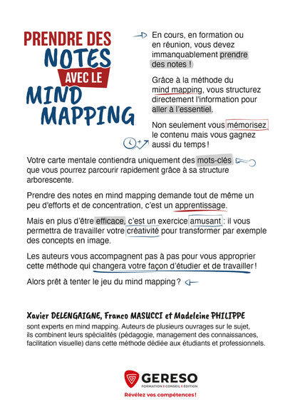 Prendre des notes avec le Mind Mapping