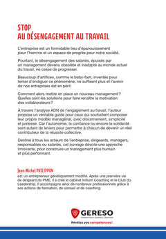 Stop au désengagement au travail