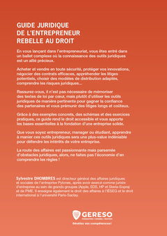 Guide juridique de l'entrepreneur rebelle au droit