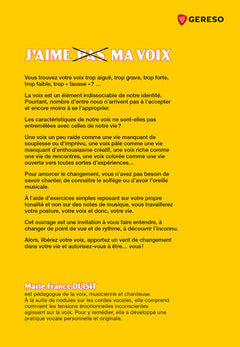 J'aime pas ma voix