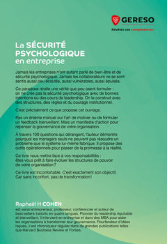 La sécurité psychologique en entreprise
