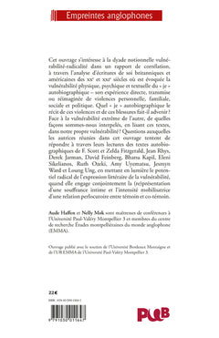 Vulnérabilité et radicalité