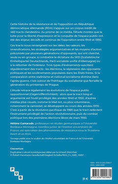 Le tract en RDA, 1949-1990