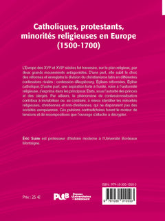 Catholiques, protestants, minorités religieuses en Europe (1500-1700)