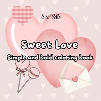 Sweet Love coloring book