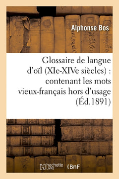 Glossaire de langue d'oïl