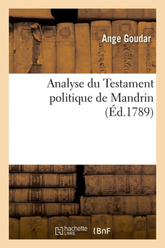 Analyse du Testament politique de Mandrin