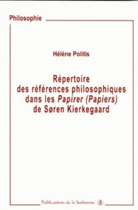 Répertoire des références philosophiques dans les Papiers de Søren Kierkegaard