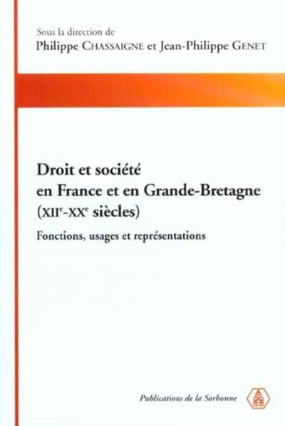 Droit et société en France et en Grande-Bretagne