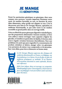 Je mange selon mes génotypes - Comment mon ADN détermine mon assiette
