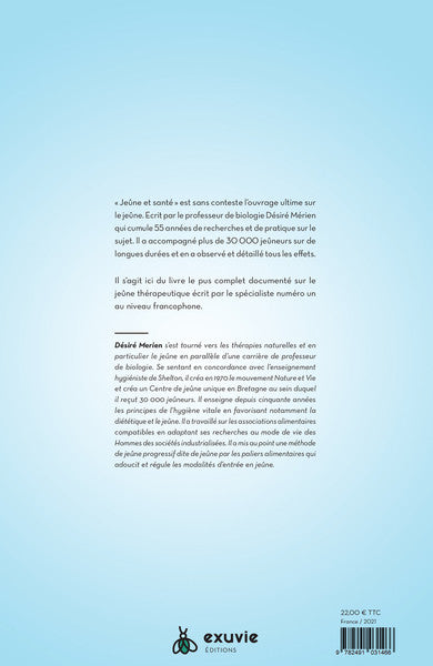 Jeûne & santé - Théorie et pratique du jeûne thérapeutique