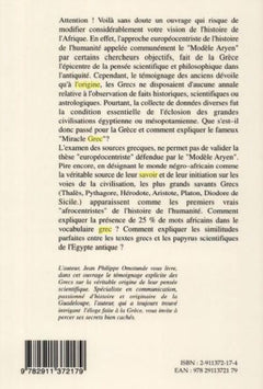 L'origine négro-africaine du savoir grec