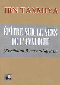 EPîTRE SUR LE SENS DE L’ANALOG